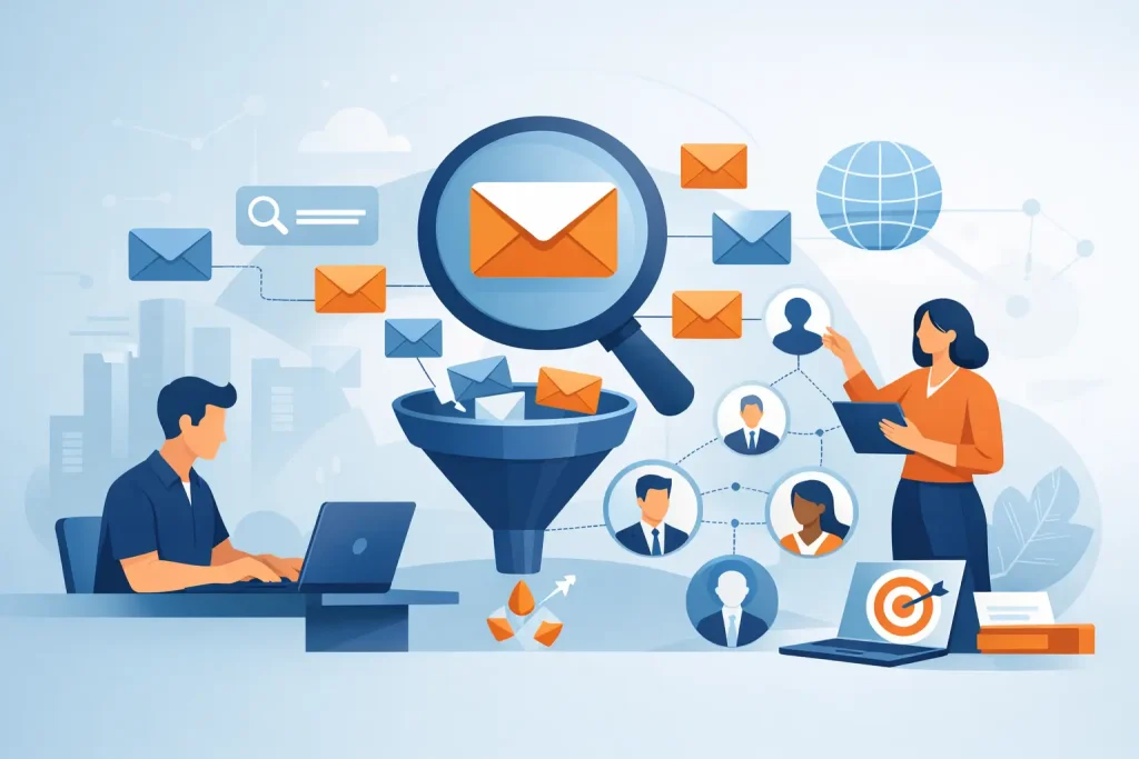 How to Source Company Emails for Better B2B Leads